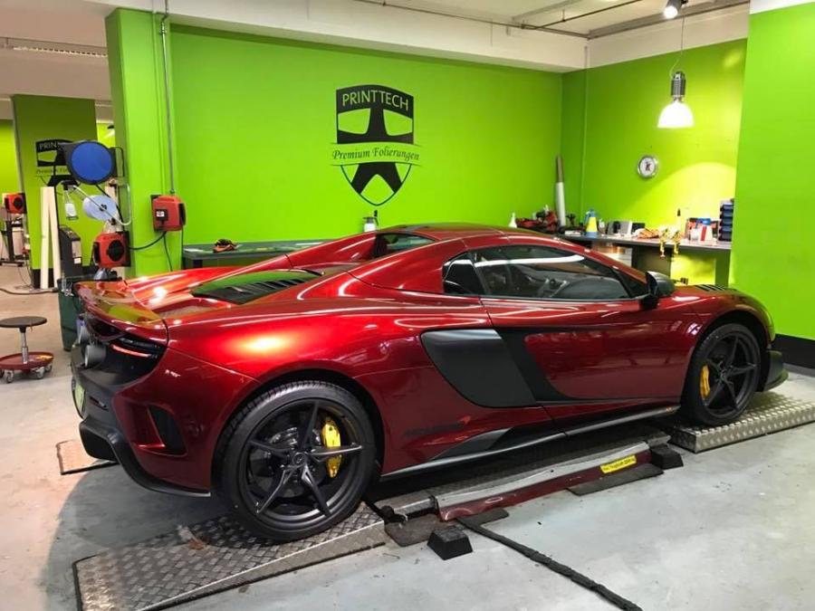  McLaren 675LT Spyder by Print Tech 2016 года  (фото 2 из 7)